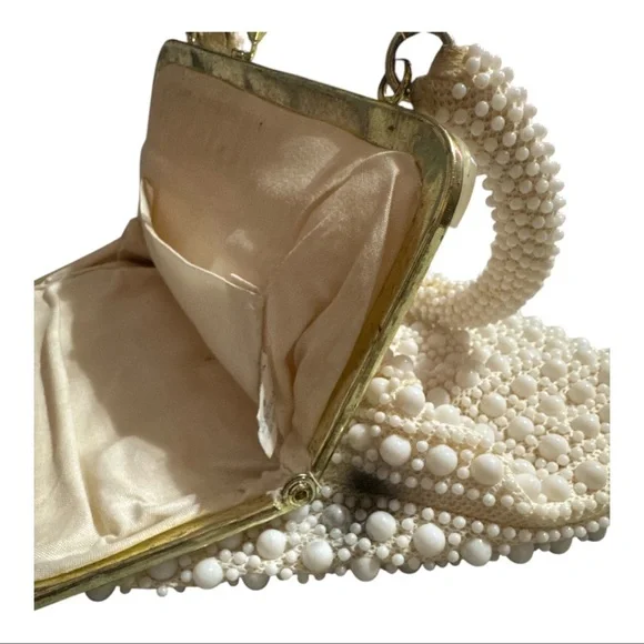 Vintage John Wind Beaded Purse / Handbag – Made in Hong Kong - Picture 5 of 9